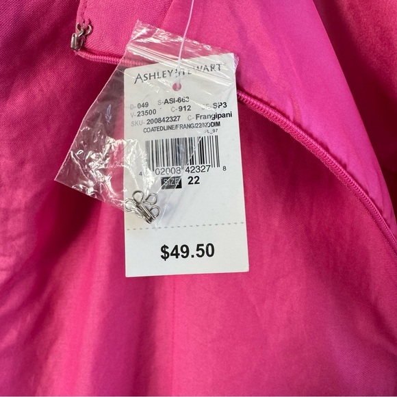 NWT Ashley Stewart Pink Dress - Picture 7 of 7